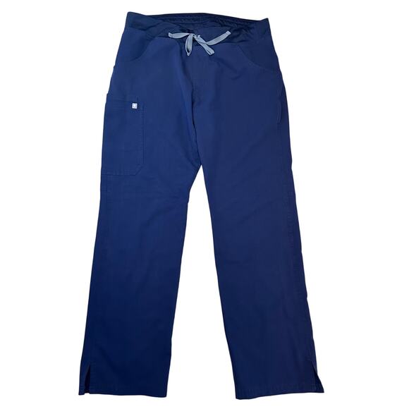 Figs Kade Cargo Scrub Pants NAVY BLUE Medium - Picture 1 of 5